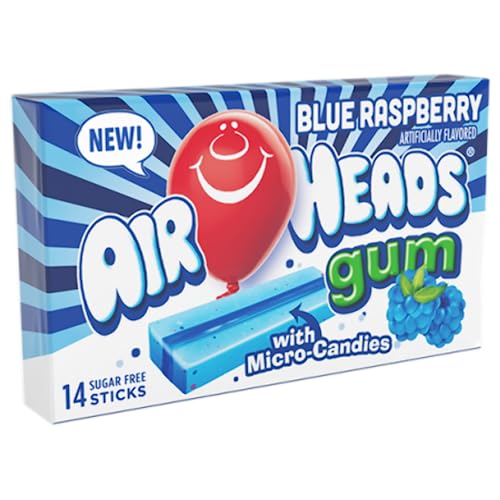 Airheads blaue himbeere candy 14ct Airheads blaue himbeere candy 14ct von Airheads
