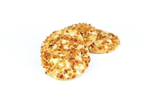 Buttergebäck mit Hagelkrokant von Ajeti Keksfabrikation