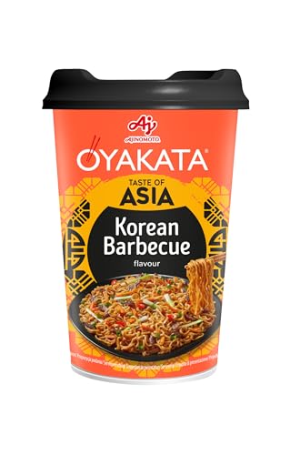 OYAKATA Korean Barbecue Geschmack Instant Nudeln Wok Style Japanischer Art Schnelle Zubereitung Ramen 93g von Ajinomoto