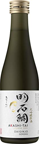 Akashi Sake Brewery Daiginjo Genshu 17Prozentvol (1 x 0.3 l) von Akashi Sake Brewery