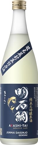 Akashi Sake Brewery Junmai Daiginjo Genshu 16Prozentvol (1 x 0.72 l) von Akashi Sake Brewery