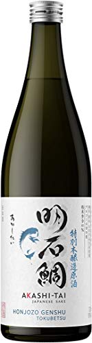 Akashi Tai Sake Brewery Honjozo Genshu Tokubetsu 19% vol, 720ml Akashi Tai Sake Brewery Honjozo Genshu Tokubetsu 19% vol, 720ml von Akashi Sake Brewery