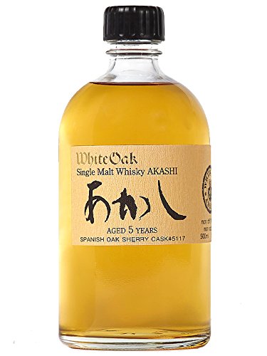 Akashi Single Malt Whisky 5 Jahre 0,5 Liter Akashi Single Malt Whisky 5 Jahre 0,5 Liter von Akashi Single Malt