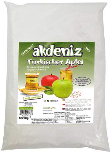 Akdeniz Türkisches Instantgetränk mit Apfel Geschmack 1KG von Akdeniz