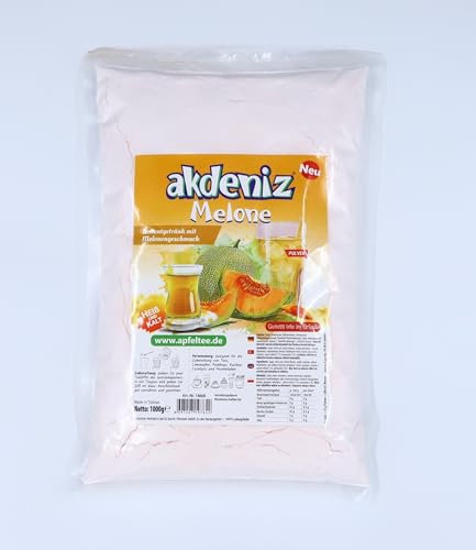 Akdeniz Türkisches Instantgetränk mit Melonen Geschmack 1KG von Akdeniz