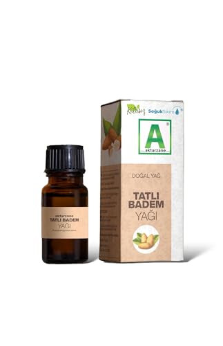Prunus dulcis süße Mandel, 100% Reines Süßmandelöl - Feuchtigkeitsspendend und Nährstoffreich für Haut und Haare | Hochwertig, Kaltgepresst, Frei von Parabenen und Chemikalien 50cc Prunus dulcis süße Mandel, 100% Reines Süßmandelöl - Feuchtigkeitsspendend und Nährstoffreich für Haut und Haare | Hochwertig, Kaltgepresst, Frei von Parabenen und Chemikalien 50cc von Aktarzane