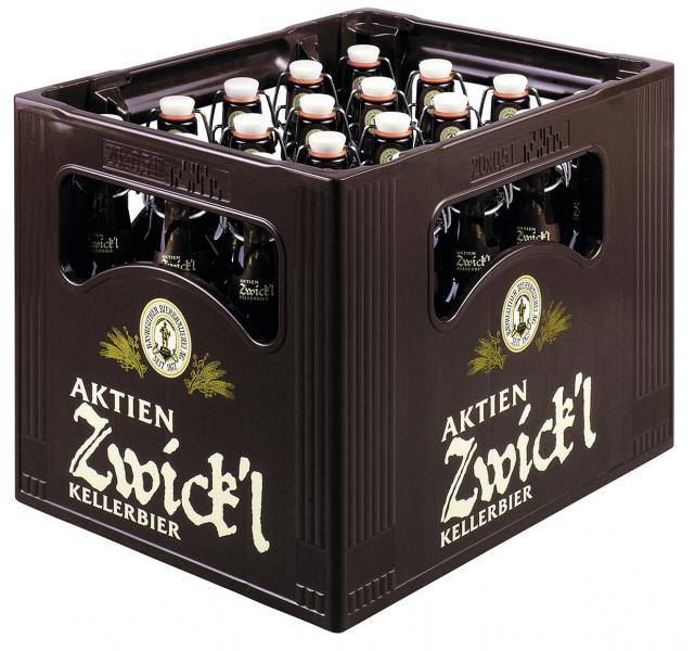 Aktien Zwick'l Kellerbier (Mehrweg) von Aktien