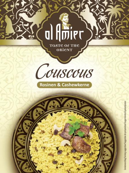 Al Amier Couscous mit Rosinen & Cashewkernen Al Amier Couscous mit Rosinen & Cashewkernen von Al Amier