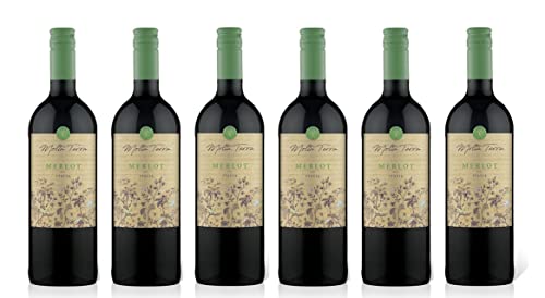 6x 1,0l - Molta Terra - Merlot - Vino d'Italia - Italien - Rotwein halbtrocken von Molta Terra