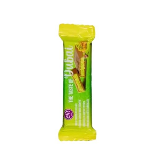 Elit "The Taste of Dubai" - Dubai Style Schokolade Pistazie Original, Milchschokolade gefüllt mit Pistaziencreme und Engelshaar Kadayif 30g Elit "The Taste of Dubai" - Dubai Style Schokolade Pistazie Original, Milchschokolade gefüllt mit Pistaziencreme und Engelshaar Kadayif 30g von Al Duchan