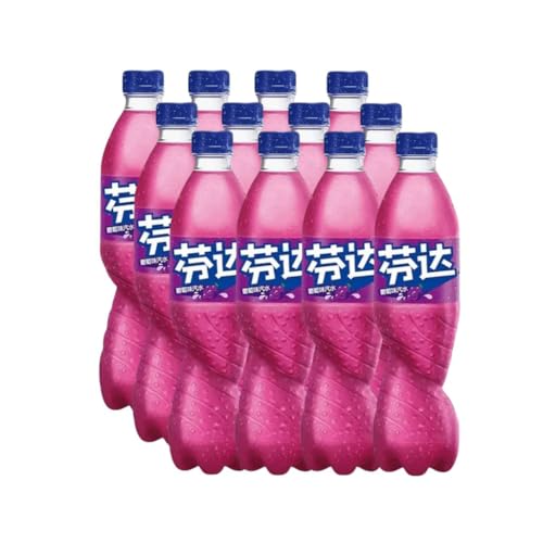 Fanta Grape 500ml (China) 12er-Pack inkl. Pfand - Fruchtiger Traubengeschmack von Al Duchan