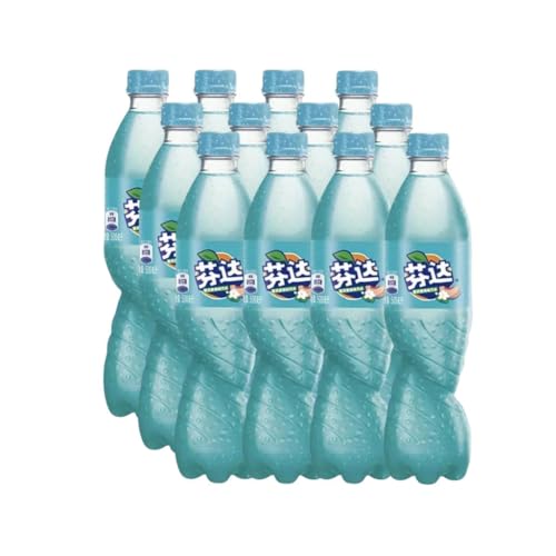 Fanta Jasmine Peach 500ml (China) 12er-Pack inkl. Pfand - Jasmin & Pfirsich von Al Duchan