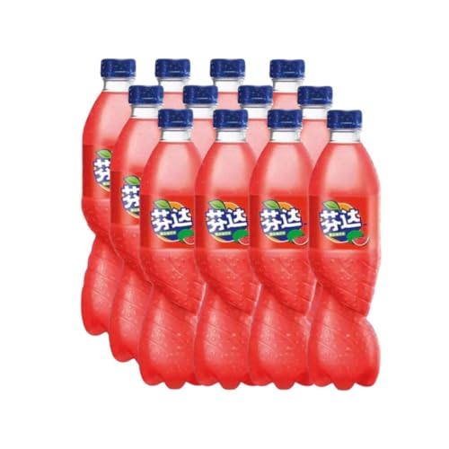 Fanta Watermelon 500ml (China) 12er-Pack inkl. Pfand - Wassermelonen-Geschmack von Al Duchan