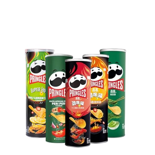 P ringles Spicy Pack 5 würzig-scharfe/internationale P ringles Sorten, Hot von Al Duchan