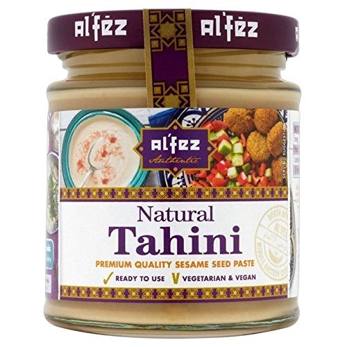 Al'Fez Natürlichen Tahini Premium-Qualität Sesampaste 160G - Packung mit 2 von Al'Fez
