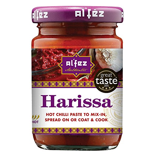 Alfez Harissa Hot Chili Paste 100 g (4 Stück) von Al'Fez