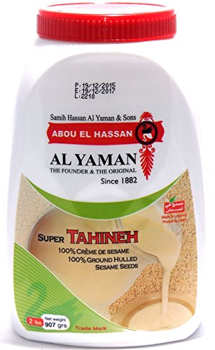Al Yaman Sesampaste Tahina Tahineh 100% 907g Al Yaman Sesampaste Tahina Tahineh 100% 907g von Al Yaman