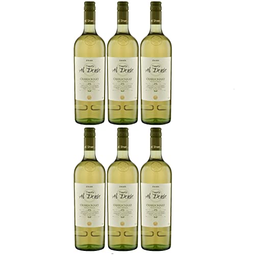Al Dente Chardonnay Weißwein Wein halbtrocken Italien I Versanel Paket (6 x 1l) von AlDente