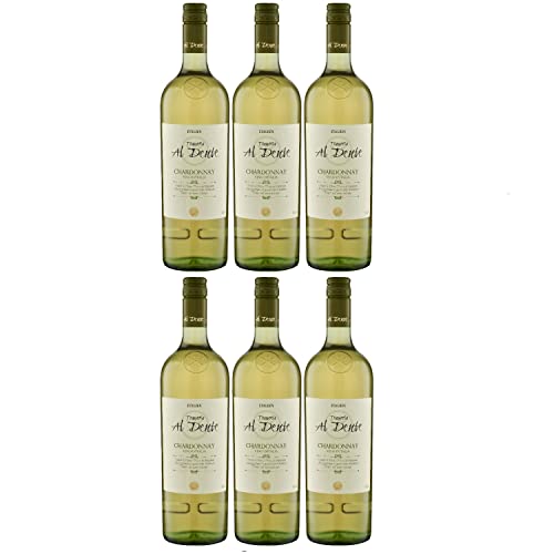 Al Dente Chardonnay Weißwein Wein halbtrocken Italien I Versanel Paket (6 x 1l) von AlDente