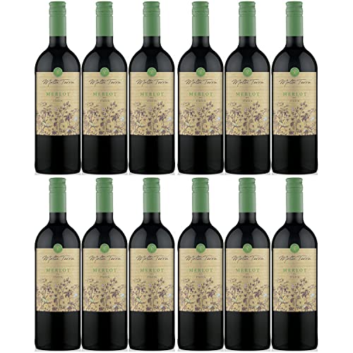 Al Dente Merlot Rotwein Wein halbtrocken Italien (12 x 1 Liter) von AlDente