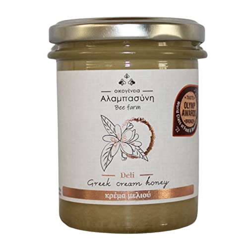 Alabasinis Family Griechischer Rahmhonig Crème 250 g von Alambasini family Bee farm