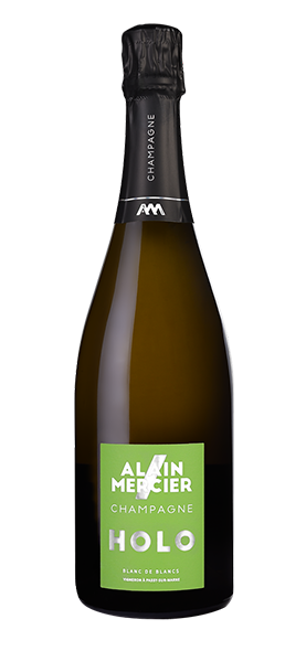 Champagne Blanc de Blancs CuvÃ©e "Holo" Brut von Alain Mercier