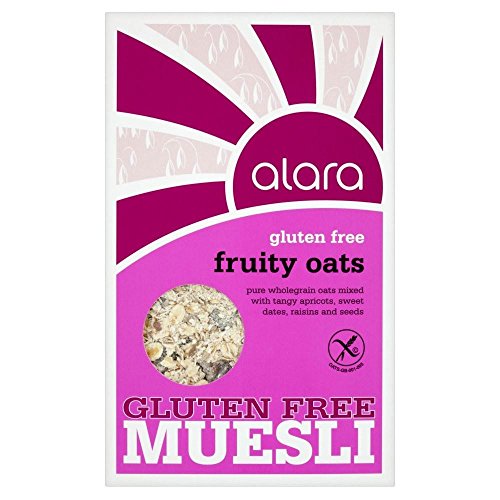 Alara Gluten Free Fruity Hafer Müsli (500g) - Packung mit 2 von Alara
