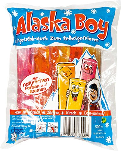 Alaska Boy - Icesticks Kaltgetränk oder Wassereis - 10St/500ml von Alaska