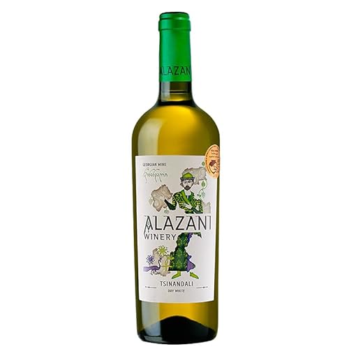 Georgischer Wein, Tsinandali Weisswein Trocken 2019, Alazani Winery, Wein aus Georgien von Alazani LTD