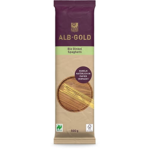 Alb-Gold - Dinkel Spaghetti bio - 0,5 kg - 12er Pack von Alb Gold