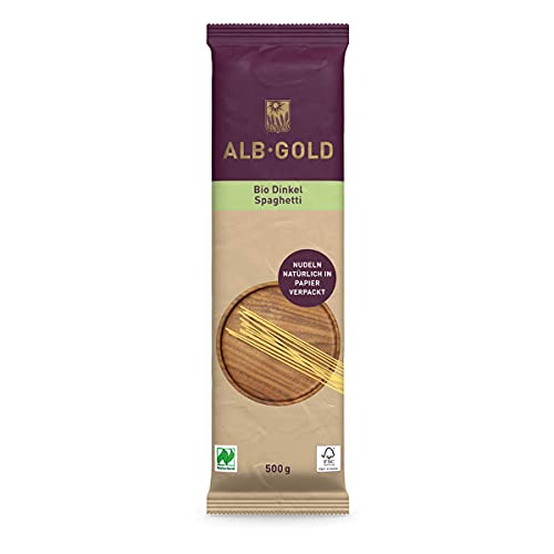 Alb-Gold - Dinkel Spaghetti bio - 0,5 kg - 12er Pack von Alb Gold