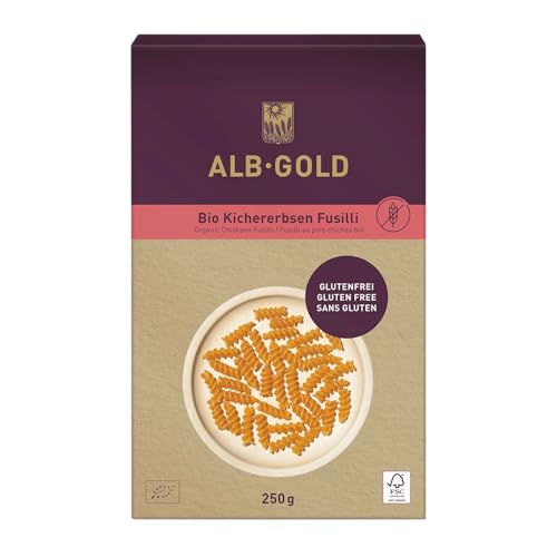 Alb-Gold Fusilli, Kichererbsen, 250g von Alb Gold