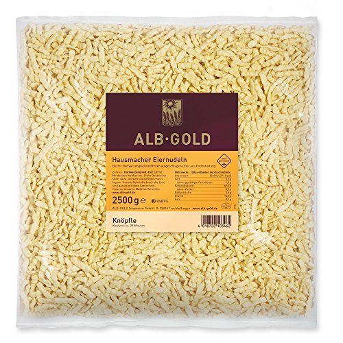 Alb-Gold Knöpfle, 1er Pack (1 x 2.5 kg Packung) von Bechtle