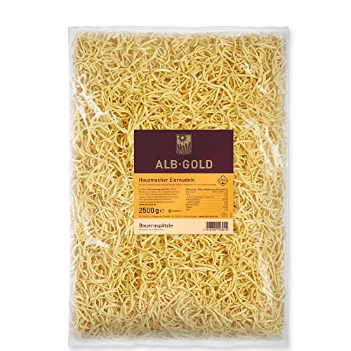 AlbGold Bauernspätzle , 1er Pack (1 x 2.5 kg Packung) von Alb Gold