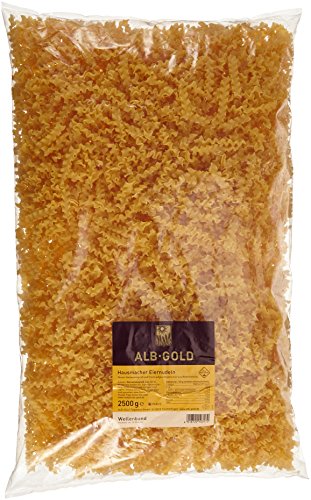 AlbGold Wellenbandnudeln, 1er Pack (1 x 2.5 kg Packung) von Alb Gold