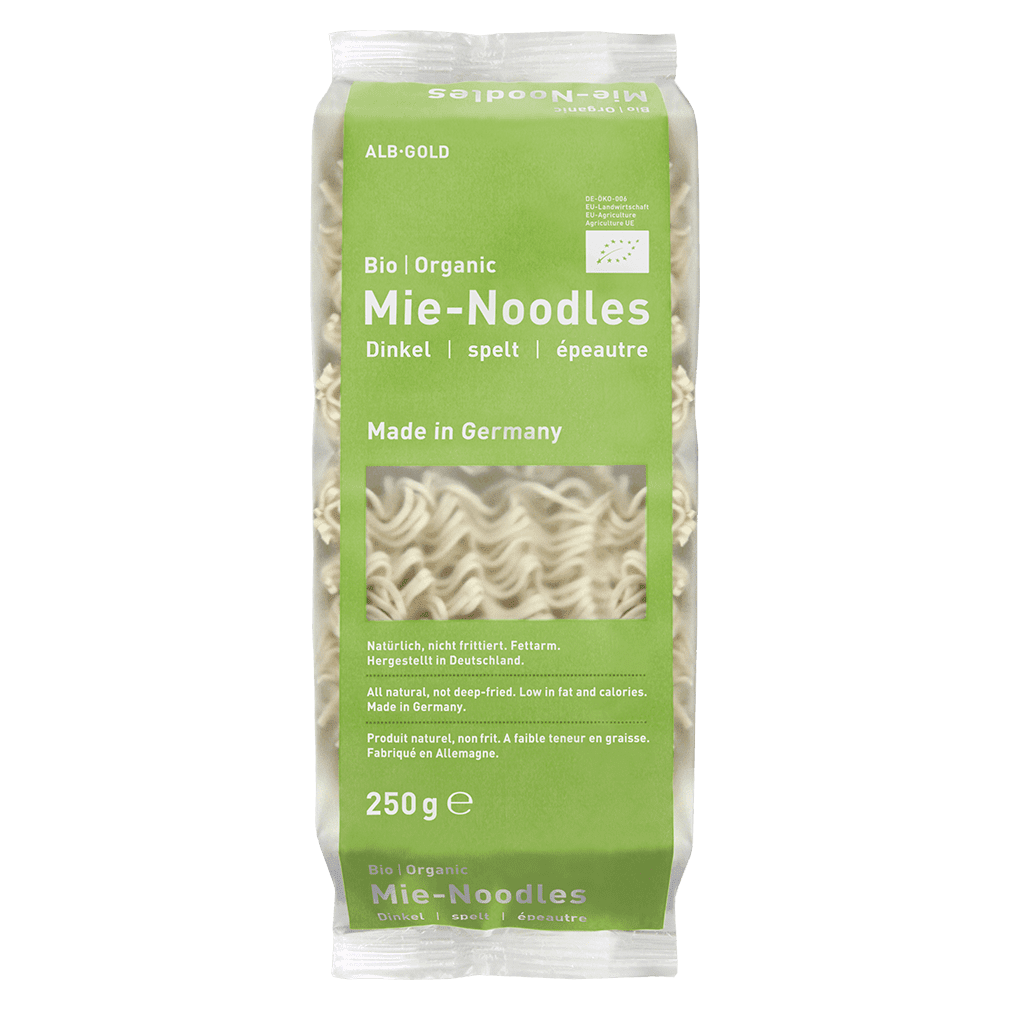Bio Dinkel Mie-Noodles Bio Dinkel Mie-Noodles von Alb-Gold
