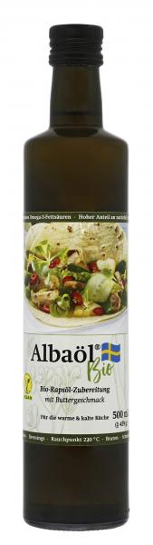Albaöl Bio Rapsöl-Zubereitung mit Buttergeschmack von Albaöl