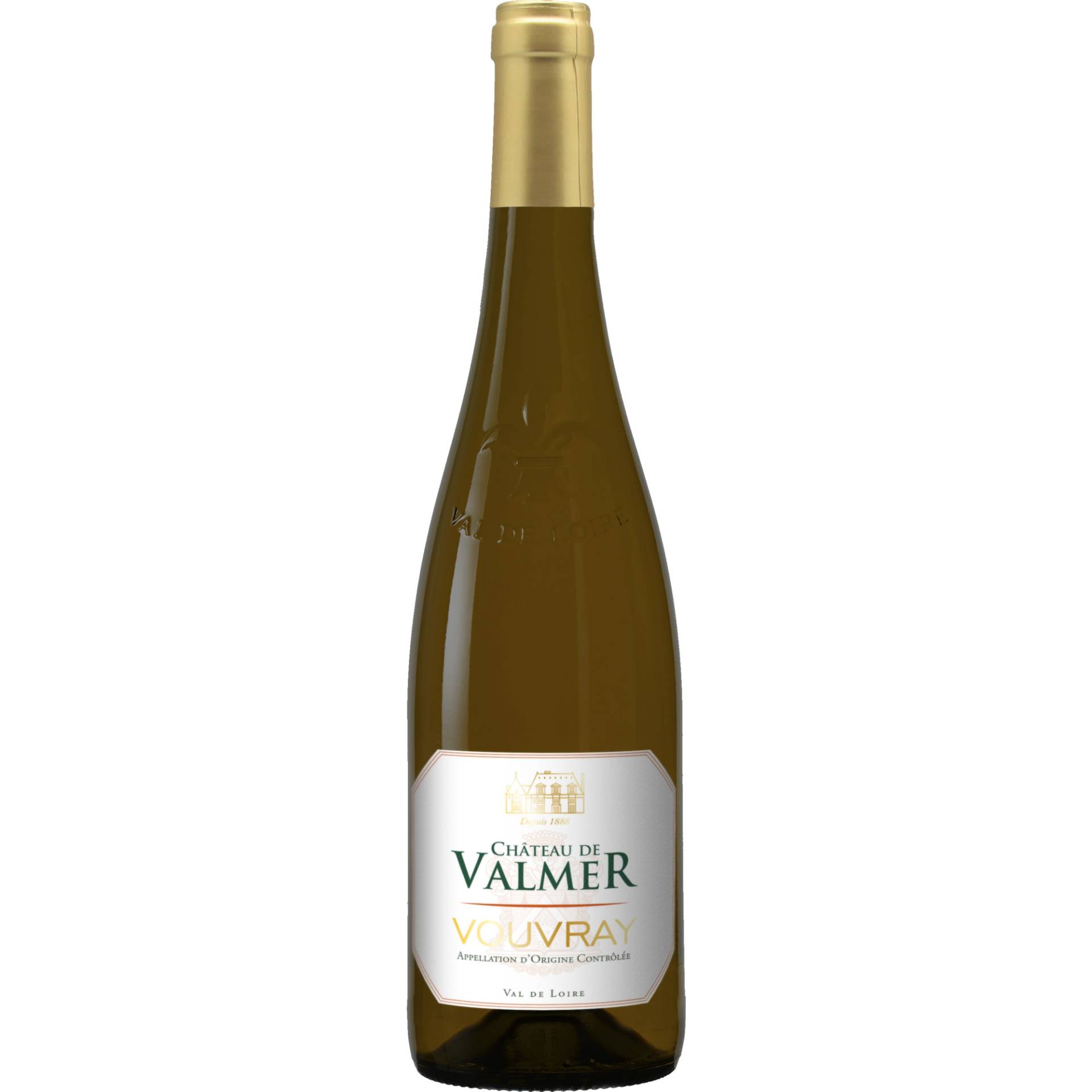 Château de Valmer Vouvray, Vouvray AOP, Loire, 2023, Weißwein Château de Valmer Vouvray, Vouvray AOP, Loire, 2023, Weißwein von Albert Besombes à 49320 Brissac, France