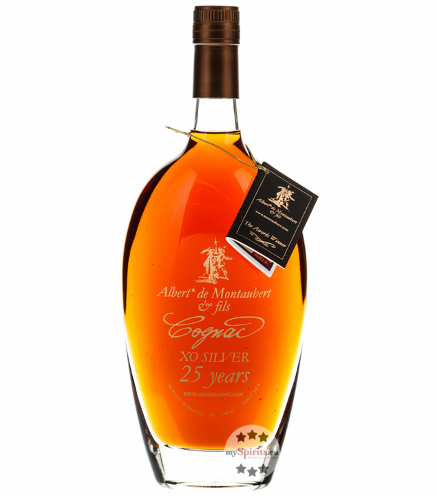 Albert de Montaubert Cognac XO Silver 25 Years (40% Vol., 0,7 Liter) von Albert de Montaubert & Fils