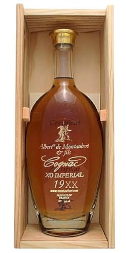 Cognac Montaubert Jahrgang 1955 0,7 Liter von Albert de Montaubert