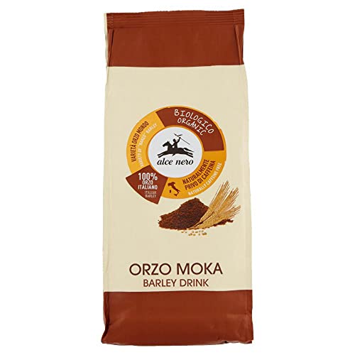 6x Alce Nero Orzo Moka Biologico Gerste für Moka Gerstengetränk Barley Drink Bio-Produkt 500g Kaffeeersatz Italienische Gerste 6x Alce Nero Orzo Moka Biologico Gerste für Moka Gerstengetränk Barley Drink Bio-Produkt 500g Kaffeeersatz Italienische Gerste von Alce Nero