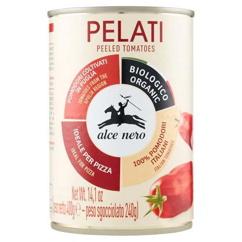 Alce Nero Bio ganze geschälte Tomaten 400 g von Alce Nero