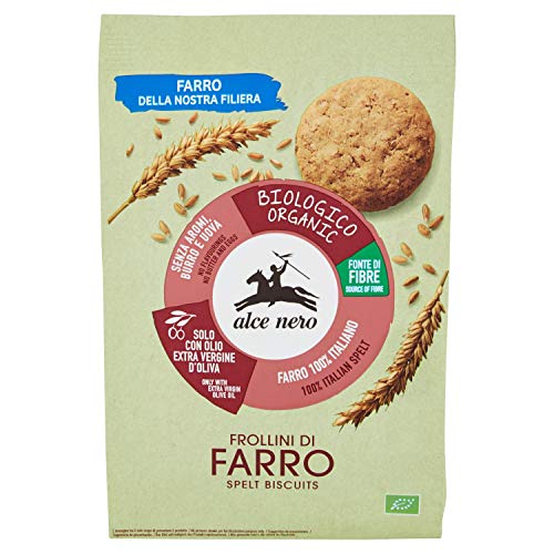 Alce Nero Frollini di Farro Dinkelkekse bio mit nativem Olivenöl extra 300g Alce Nero Frollini di Farro Dinkelkekse bio mit nativem Olivenöl extra 300g von Alce Nero