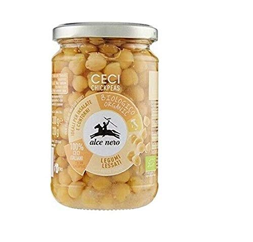 Alce Nero Legumi Lessi Ceci Gekochte Hülsenfrüchte Bio-Kichererbsen Glas 300g Alce Nero Legumi Lessi Ceci Gekochte Hülsenfrüchte Bio-Kichererbsen Glas 300g von Alce Nero
