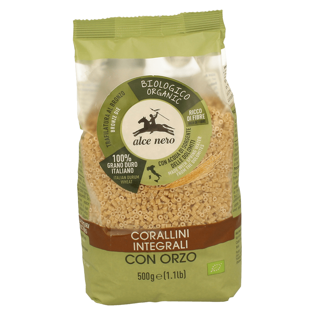 Bio Corallini mit Gerste Vollkorn Bio Corallini mit Gerste Vollkorn von Alce Nero