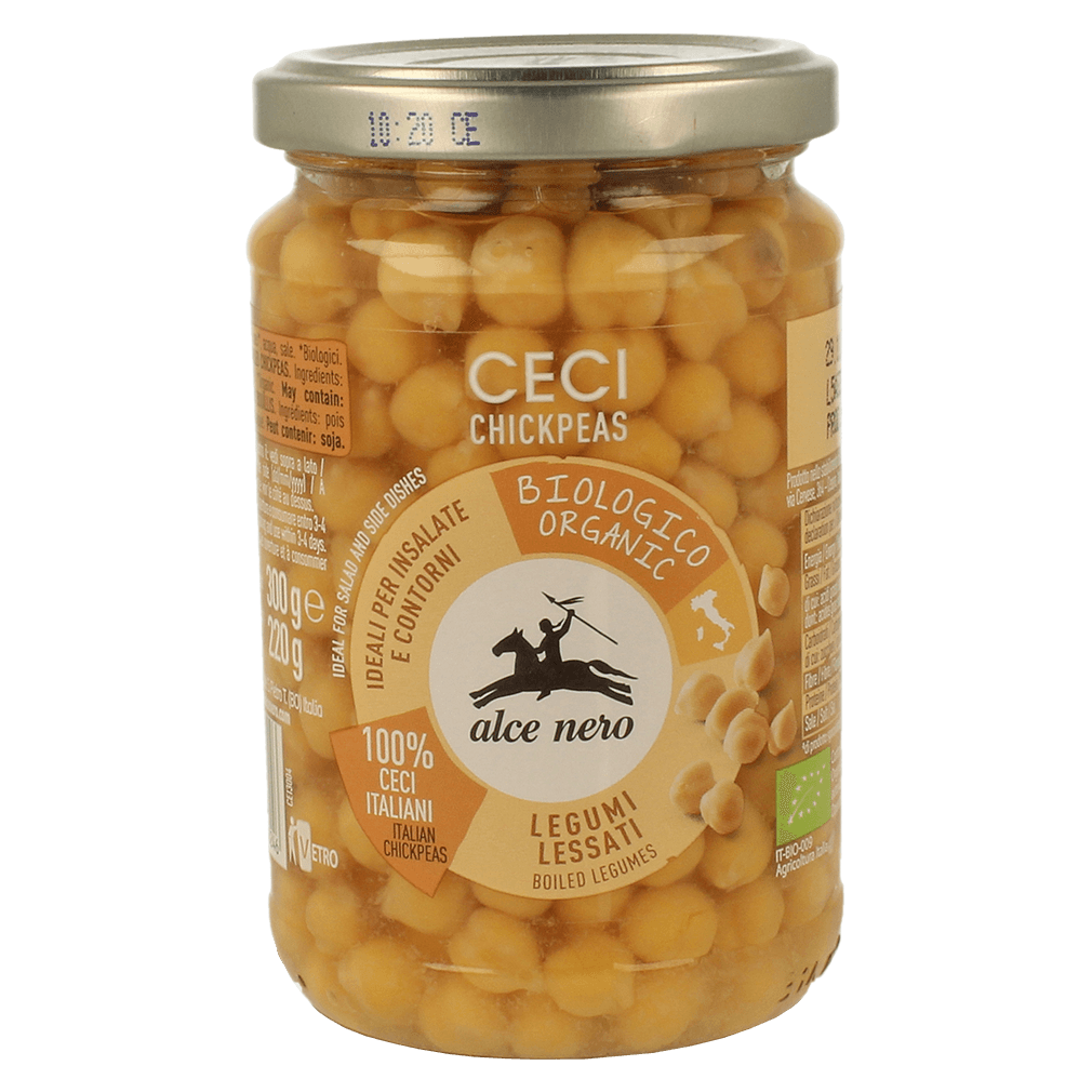Bio Gekochte Kichererbsen Bio Gekochte Kichererbsen von Alce Nero