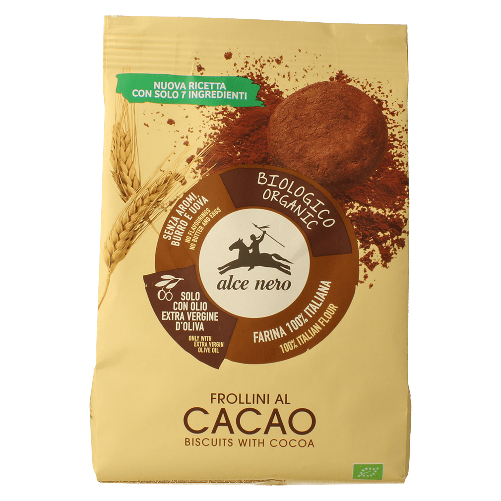 Bio Mürbteigkekse Kakao von Alce Nero