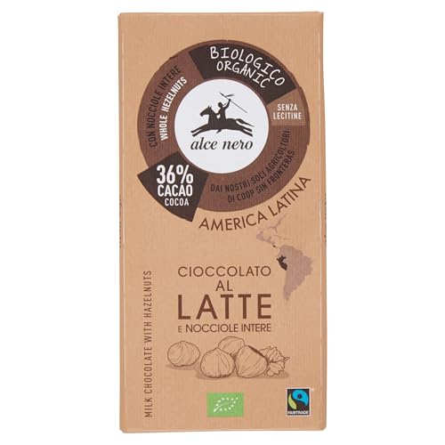 Milchschokolade mit Nüssen FAIR TRADE BIO 100 g - ALCE NERO Milchschokolade mit Nüssen FAIR TRADE BIO 100 g - ALCE NERO von Alce Nero