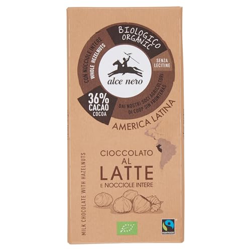 Milchschokolade mit Nüssen FAIR TRADE BIO 100 g - ALCE NERO von Alce Nero