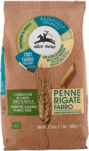 PENNE 100% SFARINATO DI FARRO BIO ALCE NERO 500G ( von ALCE NERO SpA